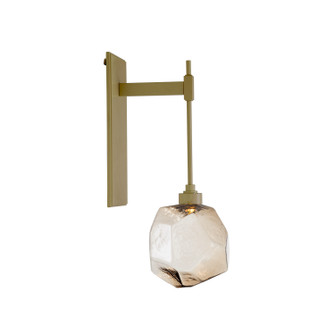 Gem LED Wall Sconce in Gilded Brass (404|IDB0039-18-GB-B-L1)