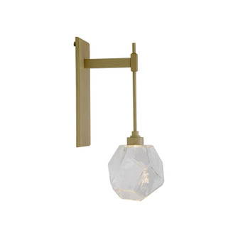 Gem LED Wall Sconce in Gilded Brass (404|IDB0039-18-GB-C-L1)