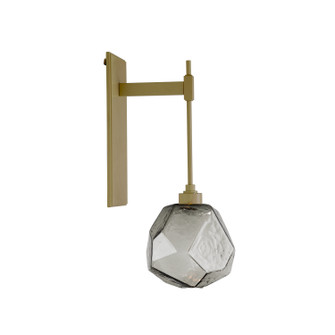 Gem LED Wall Sconce in Gilded Brass (404|IDB0039-18-GB-S-L3)