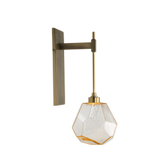 Gem LED Wall Sconce in Heritage Brass (404|IDB0039-18-HB-A-L1)