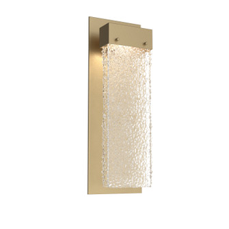 Parallel LED Wall Sconce in Gilded Brass (404|IDB0042-1A-GB-CR-L3)