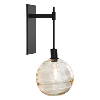 Terra One Light Wall Sconce in Matte Black (404|IDB0047-22-MB-OA-E2)