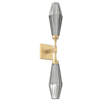 Aalto LED Wall Sconce in Gilded Brass (404|IDB0049-02-GB-RS-L3)
