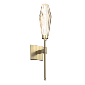 Aalto LED Wall Sconce in Heritage Brass (404|IDB0049-07-HB-RA-L3)