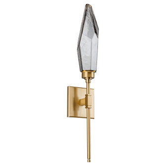 Rock Crystal LED Wall Sconce in Gilded Brass (404|IDB0050-04-GB-CC-L3)