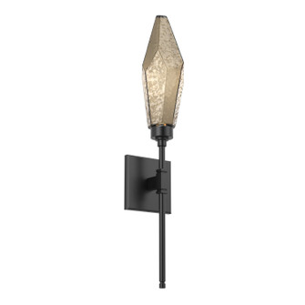 Rock Crystal LED Wall Sconce in Matte Black (404|IDB0050-04-MB-CB-L3)