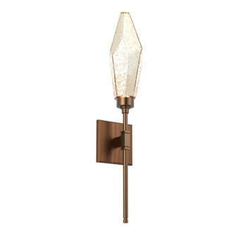 Rock Crystal LED Wall Sconce in Oil Rubbed Bronze (404|IDB0050-04-RB-CA-L3)