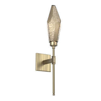 Rock Crystal LED Wall Sconce in Heritage Brass (404|IDB0050-07-HB-CB-L3)