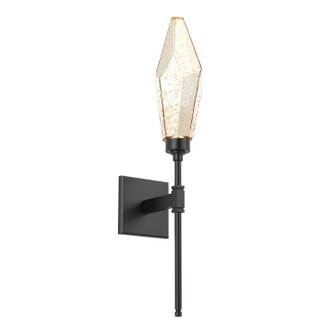 Rock Crystal LED Wall Sconce in Matte Black (404|IDB0050-07-MB-CA-L3)