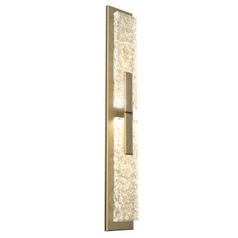 Glacier LED Wall Sconce in Gilded Brass (404|IDB0061-02-GB-GC-L1)