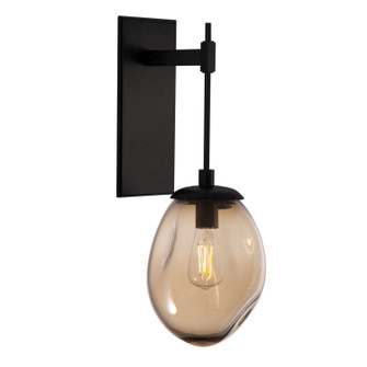 Meteo One Light Wall Sconce in Matte Black (404|IDB0063-23-MB-B-E2)