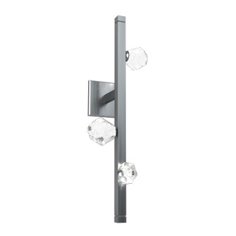 Stella LED Wall Sconce in Satin Nickel (404|IDB0070-24-SN-CZ-L3)
