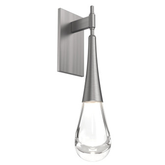 Raindrop LED Wall Sconce in Satin Nickel (404|IDB0078-01-SN-C-L3)