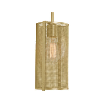 Uptown Mesh Pendant in Gilded Brass (404|LAB0019-11-GB-0-001-E2)