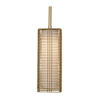 Downtown Mesh LED Pendant in Gilded Brass (404|LAB0020-11-GB-F-001-L3)
