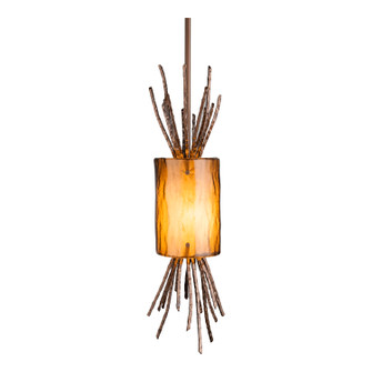 Ironwood One Light Pendant in Oil Rubbed Bronze (404|LAB0032-0D-RB-BG-001-E2)