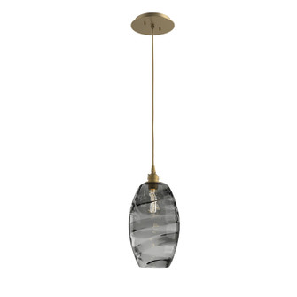 Ellisse Pendant in Gilded Brass (404|LAB0035-01-GB-OS-C01-E2)