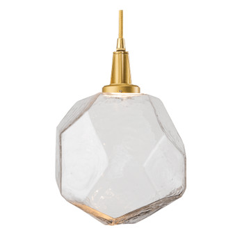 Gem LED Pendant in Gilded Brass (404|LAB0039-01-GB-C-C01-L1)