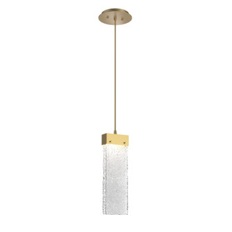 Parallel LED Pendant in Gilded Brass (404|LAB0042-01-GB-CR-C01-L1)