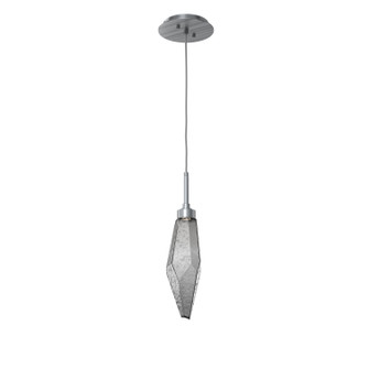 Rock Crystal LED Pendant in Gunmetal (404|LAB0050-15-GM-CS-C01-L3)
