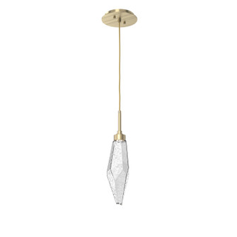 Rock Crystal LED Pendant in Heritage Brass (404|LAB0050-15-HB-CC-C01-L3)