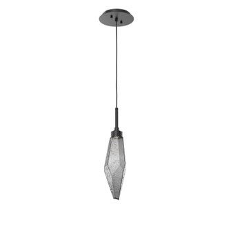 Rock Crystal LED Pendant in Matte Black (404|LAB0050-15-MB-CS-C01-L1)
