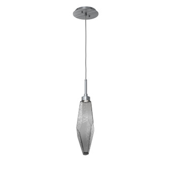 Rock Crystal LED Pendant in Gunmetal (404|LAB0050-17-GM-CS-C01-L3)