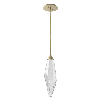 Rock Crystal LED Pendant in Gilded Brass (404|LAB0050-19-GB-CC-C01-L1)