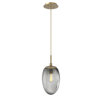 Meteo One Light Pendant in Gilded Brass (404|LAB0063-01-GB-S-C01-E2)