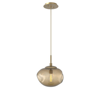 Nebula One Light Pendant in Gilded Brass (404|LAB0064-01-GB-B-C01-E2)