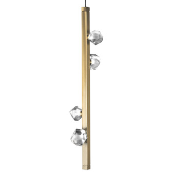 Stella LED Pendant in Heritage Brass (404|LAB0070-01-HB-CZ-CA1-L3)