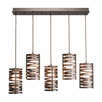 Tempest Five Light Pendant in Beige Silver (404|PLB0013-05-BS-0-C01-E2)