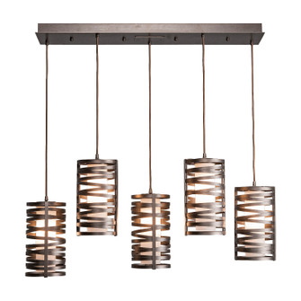 Tempest Seven Light Pendant in Flat Bronze (404|PLB0013-07-FB-F-C01-E2)