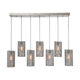 Uptown Mesh LED Pendant in Flat Bronze (404|PLB0019-07-FB-F-C01-L1)