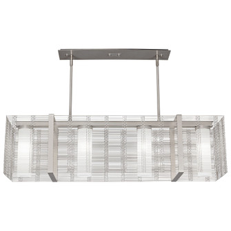 Downtown Mesh Linear Suspension in Matte Black (404|PLB0020-45-MB-F-001-E2)