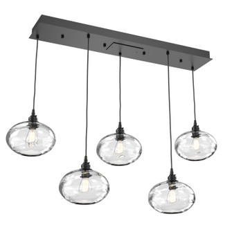 Coppa Linear Pendant in Matte Black (404|PLB0036-05-MB-OC-C01-E2)