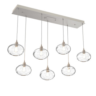 Coppa Linear Pendant in Beige Silver (404|PLB0036-07-BS-OC-C01-E2)