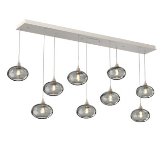 Coppa Linear Pendant in Beige Silver (404|PLB0036-09-BS-OS-C01-E2)