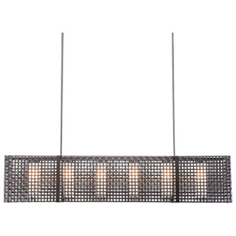 Tweed LED Linear Suspension in Matte Black (404|PLB0037-73-MB-F-001-L1)