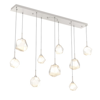 Gem LED Linear Pendant in Beige Silver (404|PLB0039-09-BS-A-C01-L3)