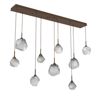 Gem LED Linear Pendant in Flat Bronze (404|PLB0039-09-FB-S-C01-L1)