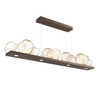Gem LED Linear Suspension in Flat Bronze (404|PLB0039-0C-FB-A-CA1-L1)