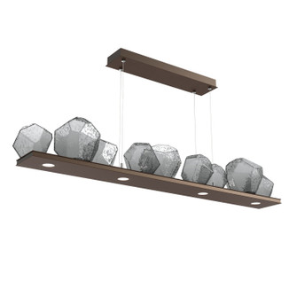 Gem LED Linear Suspension in Flat Bronze (404|PLB0039-0C-FB-S-CA1-L3)