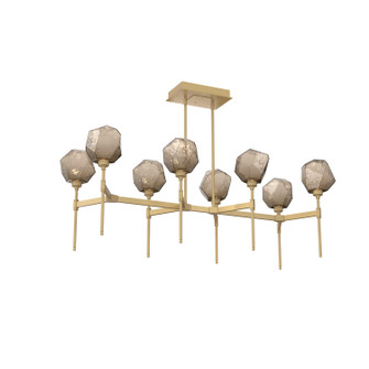 Gem LED Linear Suspension in Gilded Brass (404|PLB0039-50-GB-B-001-L1)