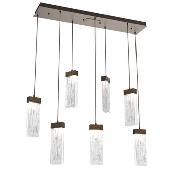 Parallel LED Pendant in Flat Bronze (404|PLB0042-07-FB-CG-C01-L3)