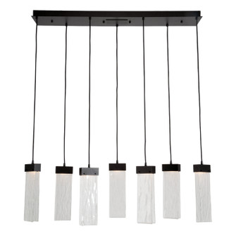 Parallel LED Pendant in Matte Black (404|PLB0042-07-MB-CG-C01-L1)