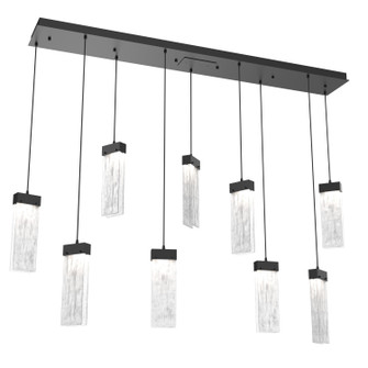 Parallel LED Pendant in Matte Black (404|PLB0042-09-MB-CG-C01-L1)