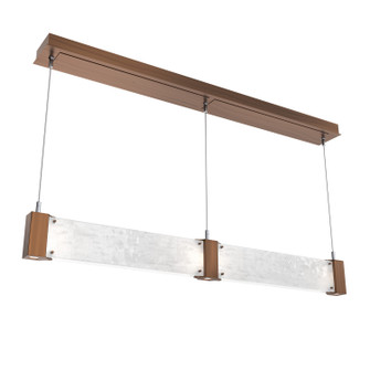 Parallel LED Linear Suspension in Oil Rubbed Bronze (404|PLB0042-47-RB-CG-CA1-L1)