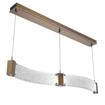 Parallel LED Linear Suspension in Flat Bronze (404|PLB0042-48-FB-CR-CA1-L1)
