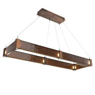 Parallel LED Chandelier in Oil Rubbed Bronze (404|PLB0042-R2-RB-BG-CA1-L1)